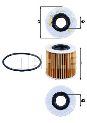 WILMINK GROUP alyvos filtras WG1217411